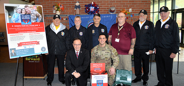 Veterans Outreach Center begins annual  'Cell  Phones For Soldiers' collection drive 